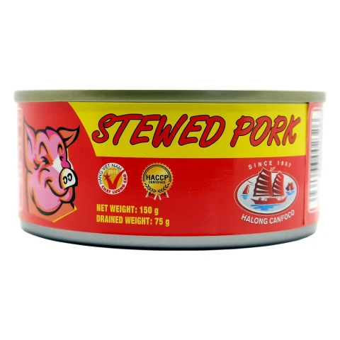 Thịt lợn hấp Hạ Long canfoco  150gr