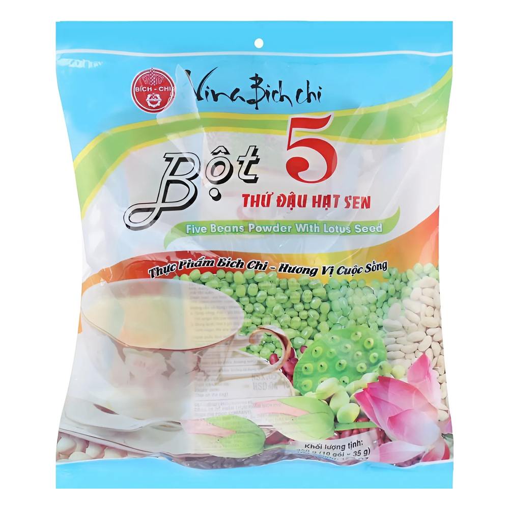 Bột 5 thứ đậu hạt sen Bích Chi  350gr