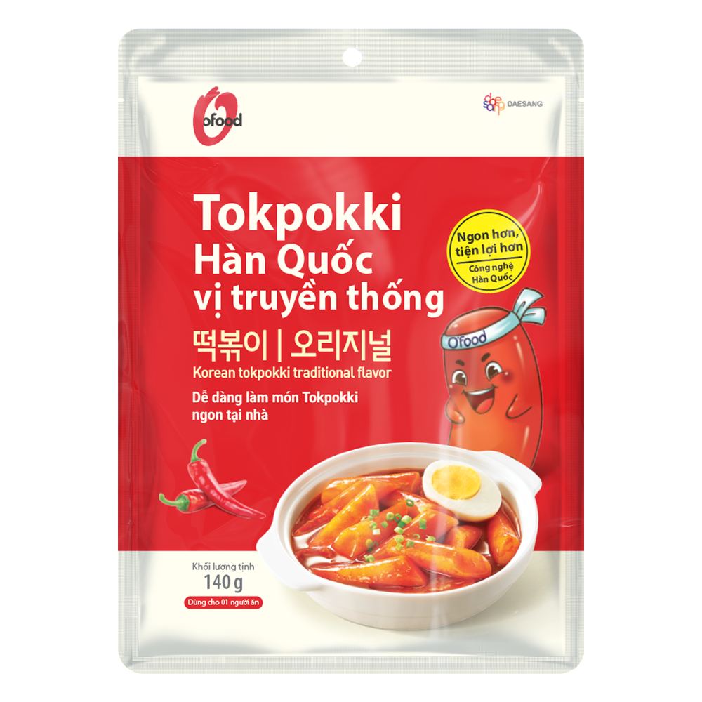 Bánh gạo Hàn Quốc O Food  350gr