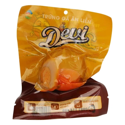 Trứng gà ăn liền Devi vị thường 40gr