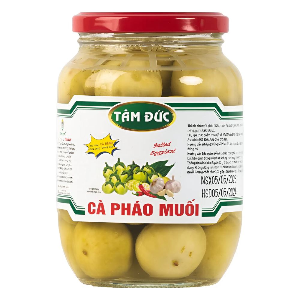 Cà pháo muối Tâm Đức  500gr
