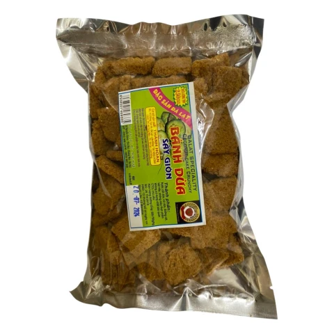 Bánh dừa sấy giòn đặc sản Đà Lạt   250gr