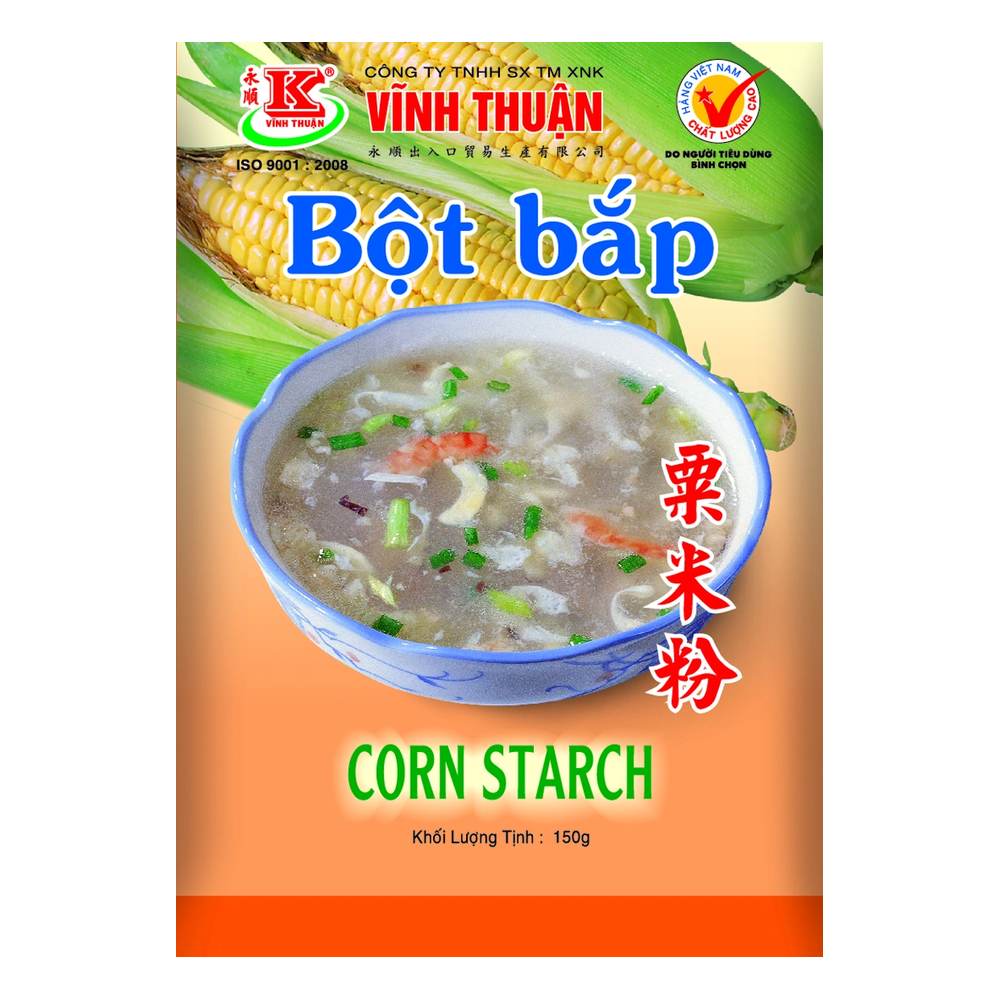 Bột bắp Vĩnh Thuận  150gr
