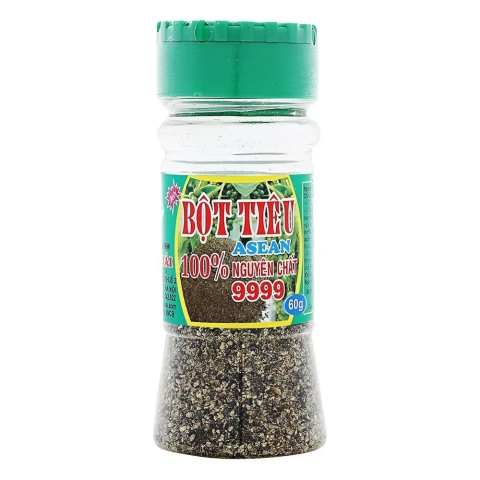 Bột tiêu nguyên chất Asean  60gr