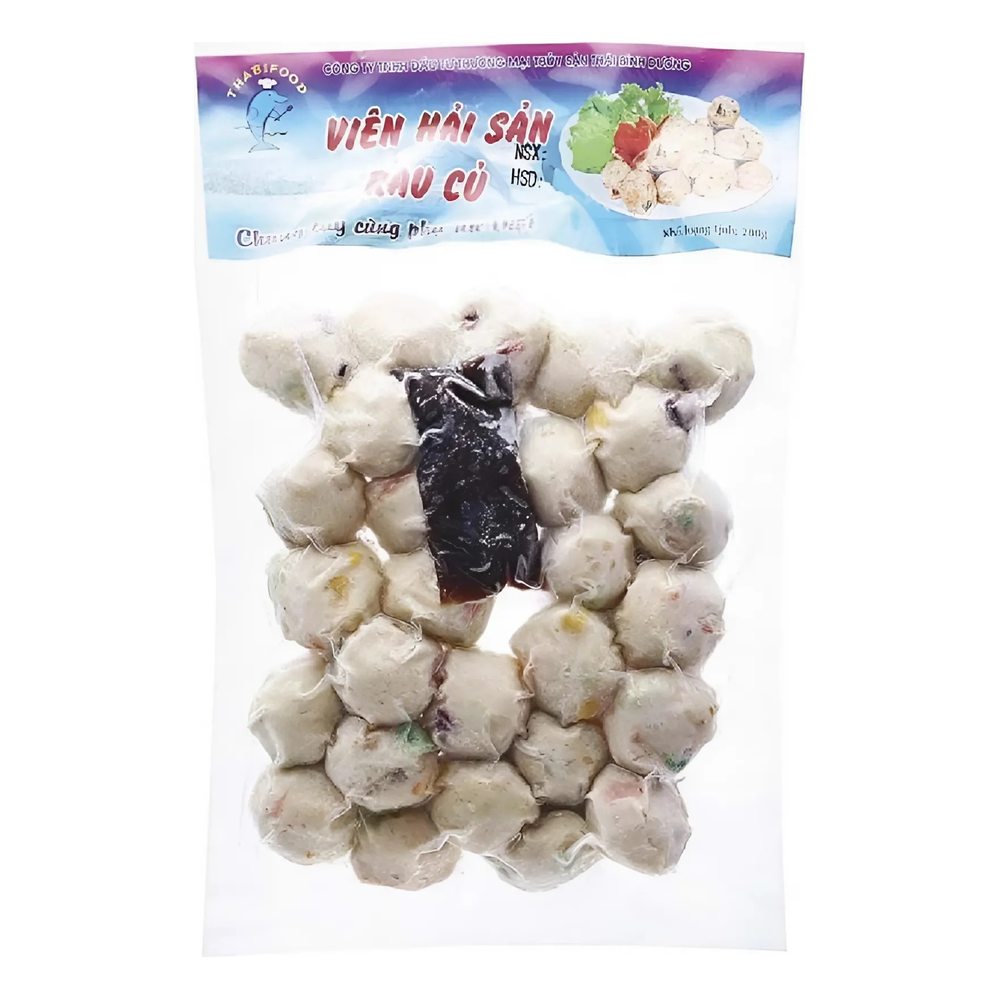 Viên hải sản rau củ Thabifood  200gr