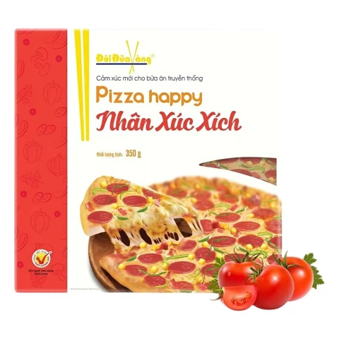Pizza Italian Style  Đôi Đũa Vàng nhân xúc xích  350gr
