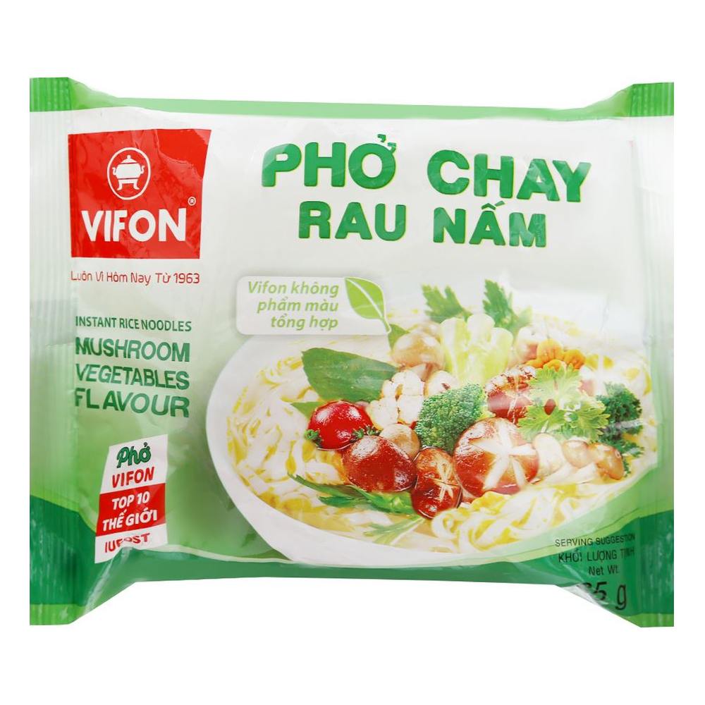 Phở Vifon chay rau nấm 65gr