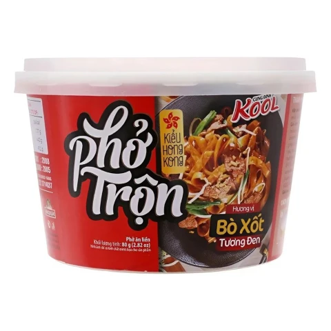 Phở trộn Cung Đình Kool bò sốt tương đen 80gr