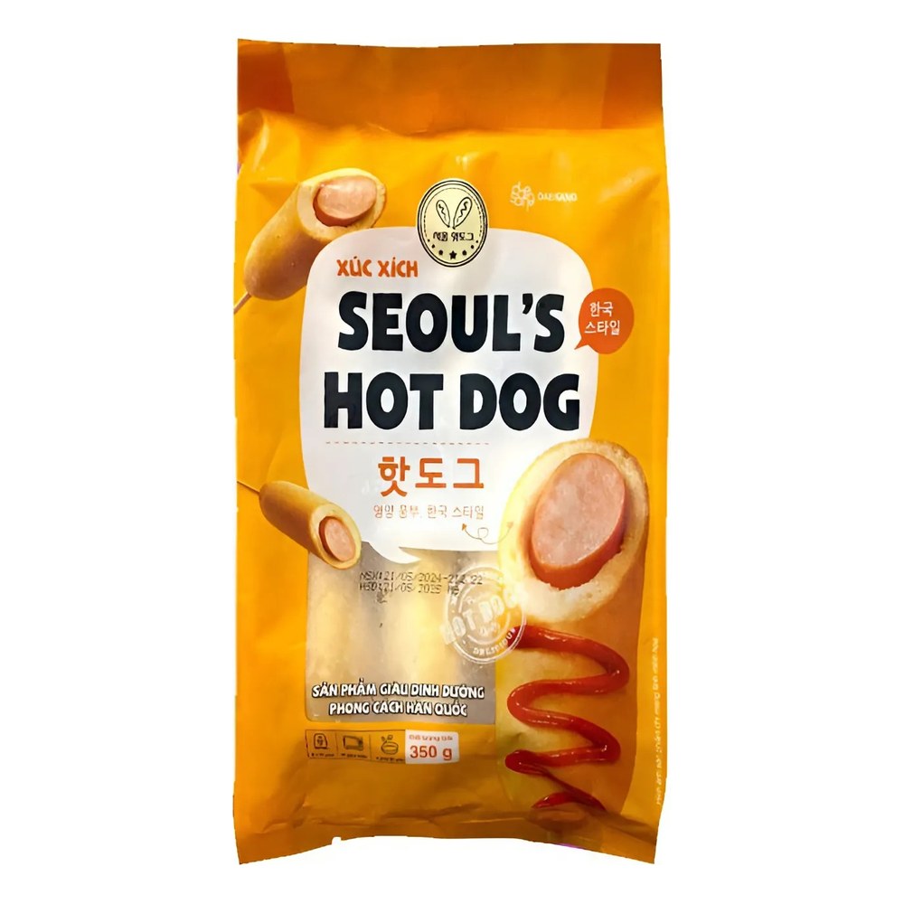 Xúc xích Seoul s Hotdog Đức Việt  350gr