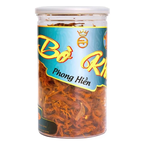 Khô bò sợi đặc biệt Phong Hiền lọ 200gr