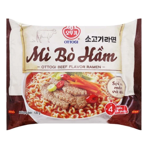 Mì vị bò hầm Otoki 120g/8
