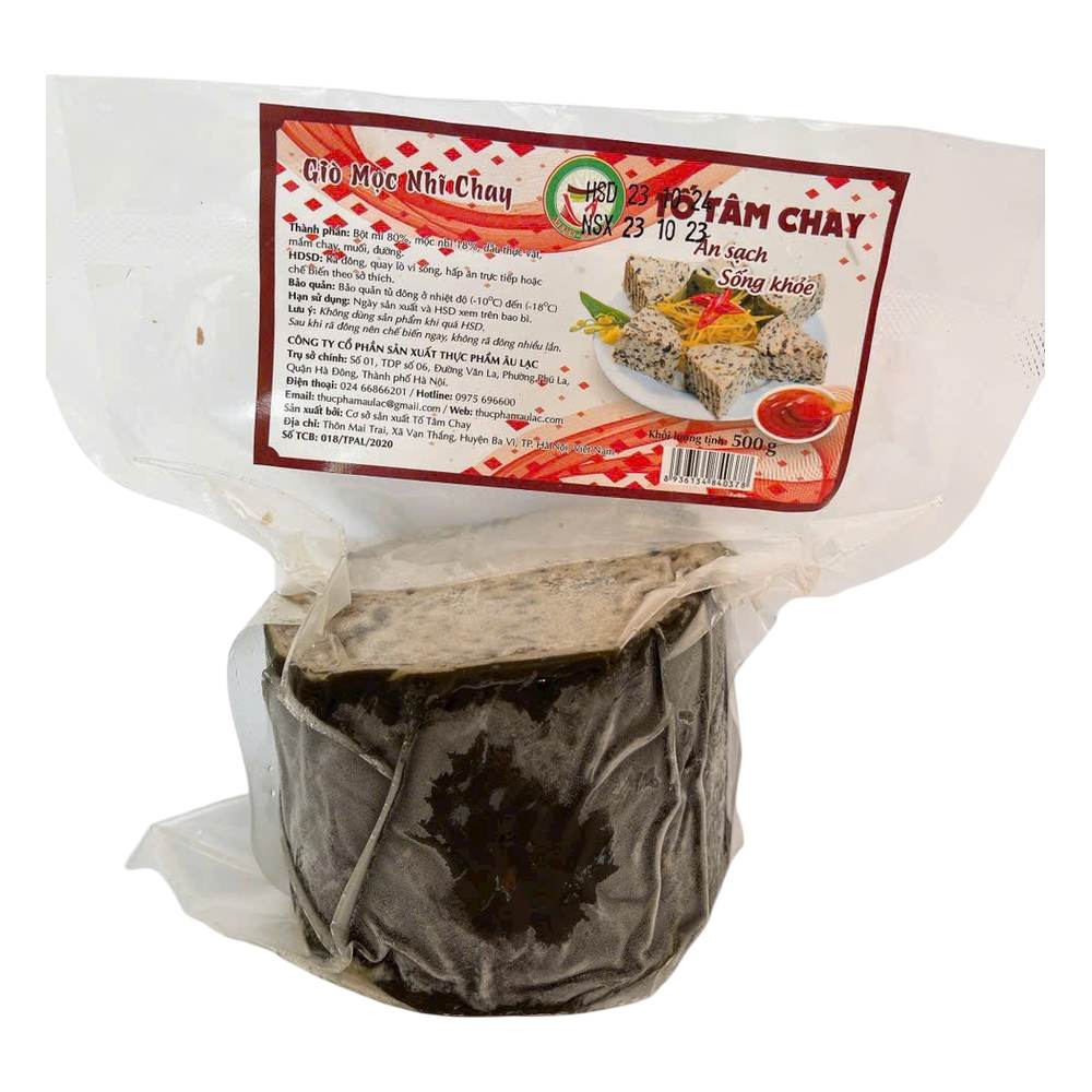 Giò mộc nhĩ  Tố Tâm  chay 500gr