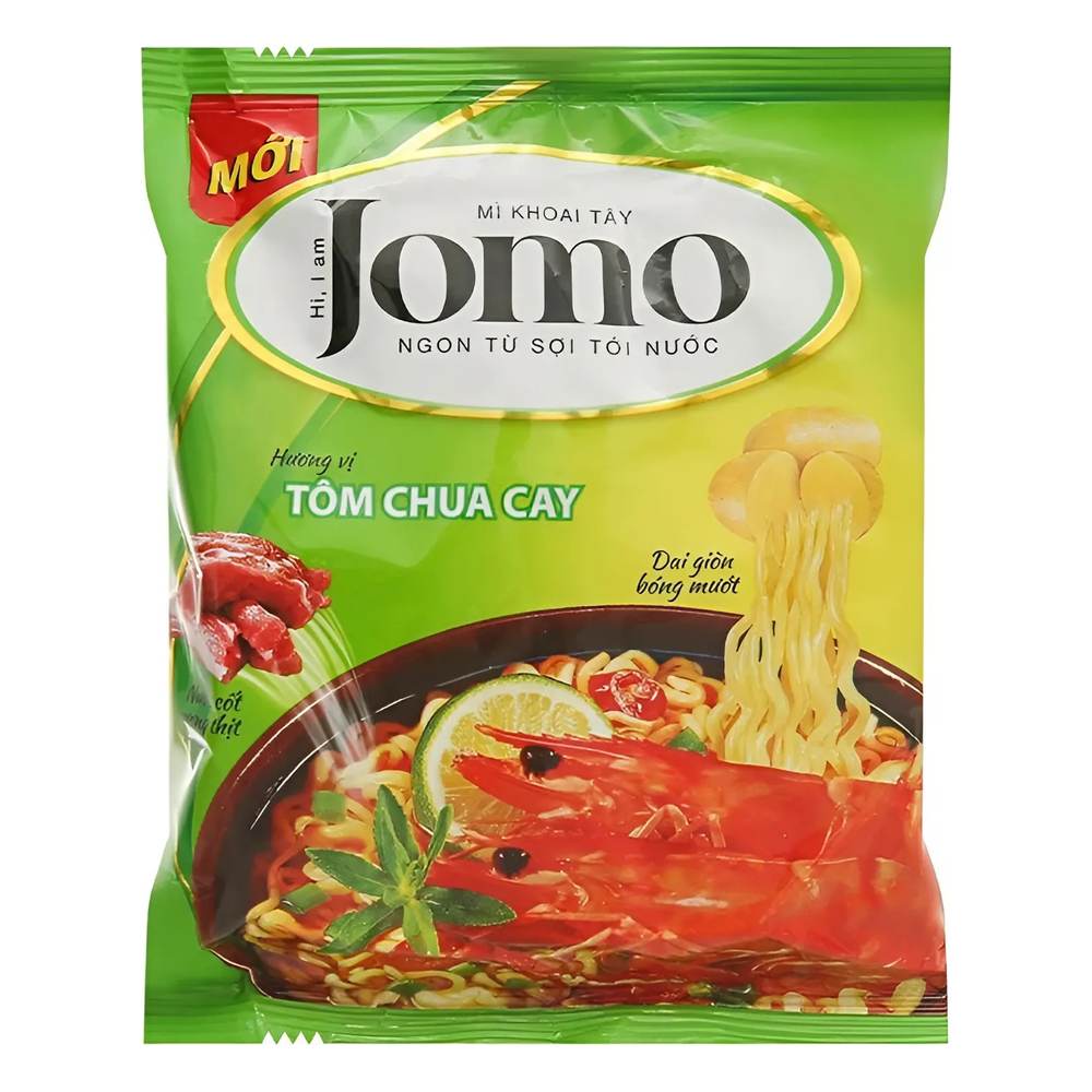 Mì Jomo tôm chua cay 80gr
