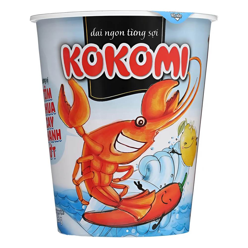 Mì Kokomi tôm chua cay ly 65g