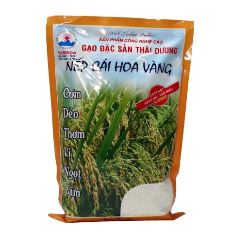 Gạo nếp cái Hoa Vàng Thái Dương  1kg