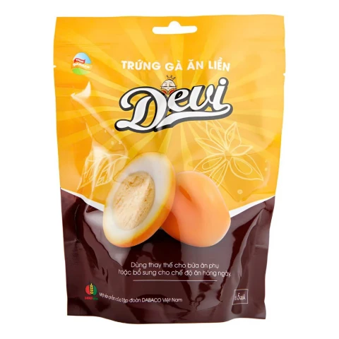 Trứng gà ăn liền Devi vị thường túi 40gr*5