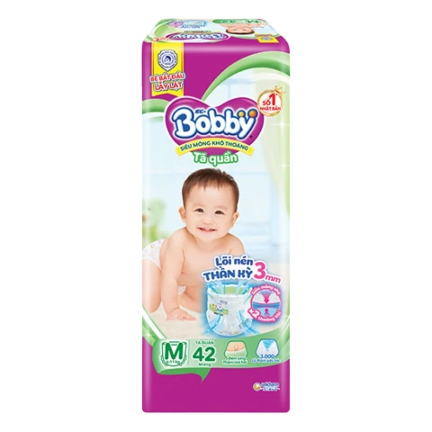Tã bỉm quần  Bobby pants M42