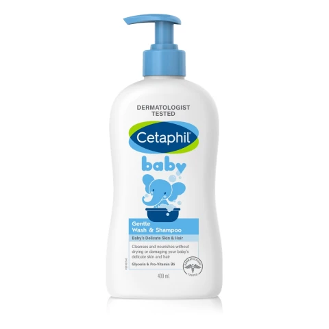 Sữa tắm gội trẻ em  Cetaphil  Gentle  400ml