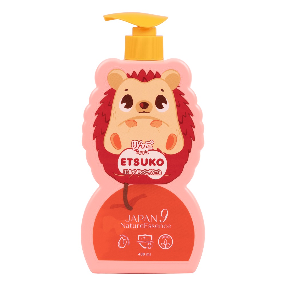 Sữa tắm gội trẻ em ETSUKO hương táo Fuji Nhật 400ml