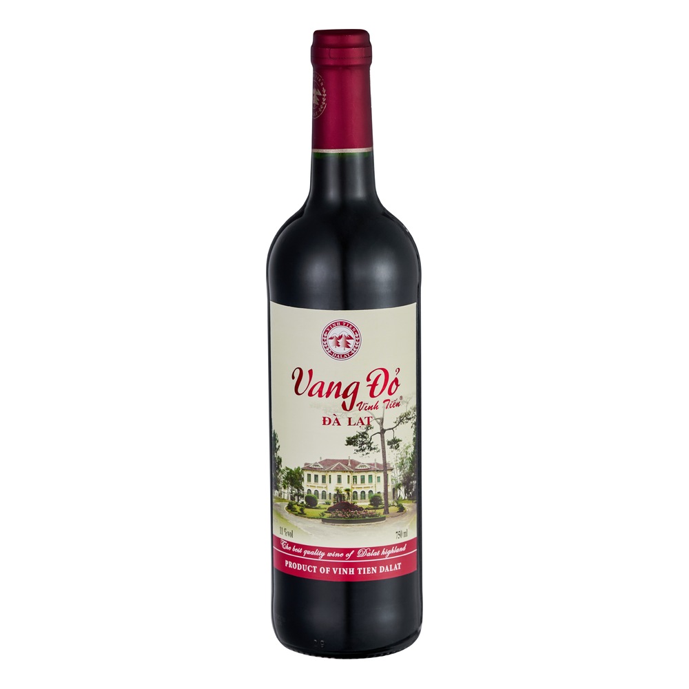 Rượu vang đỏ Vĩnh Tiến 11% 750ml/6