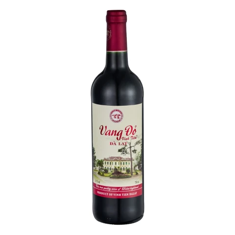 Rượu vang đỏ Vĩnh Tiến 11% 750ml/6
