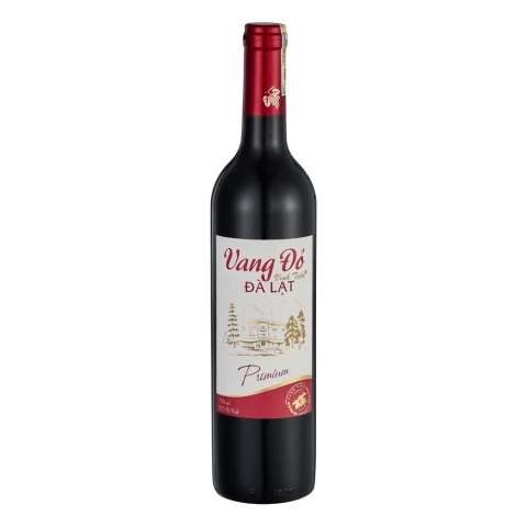 Rượu vang đỏ V.Tiến 12.5% 750ml/6