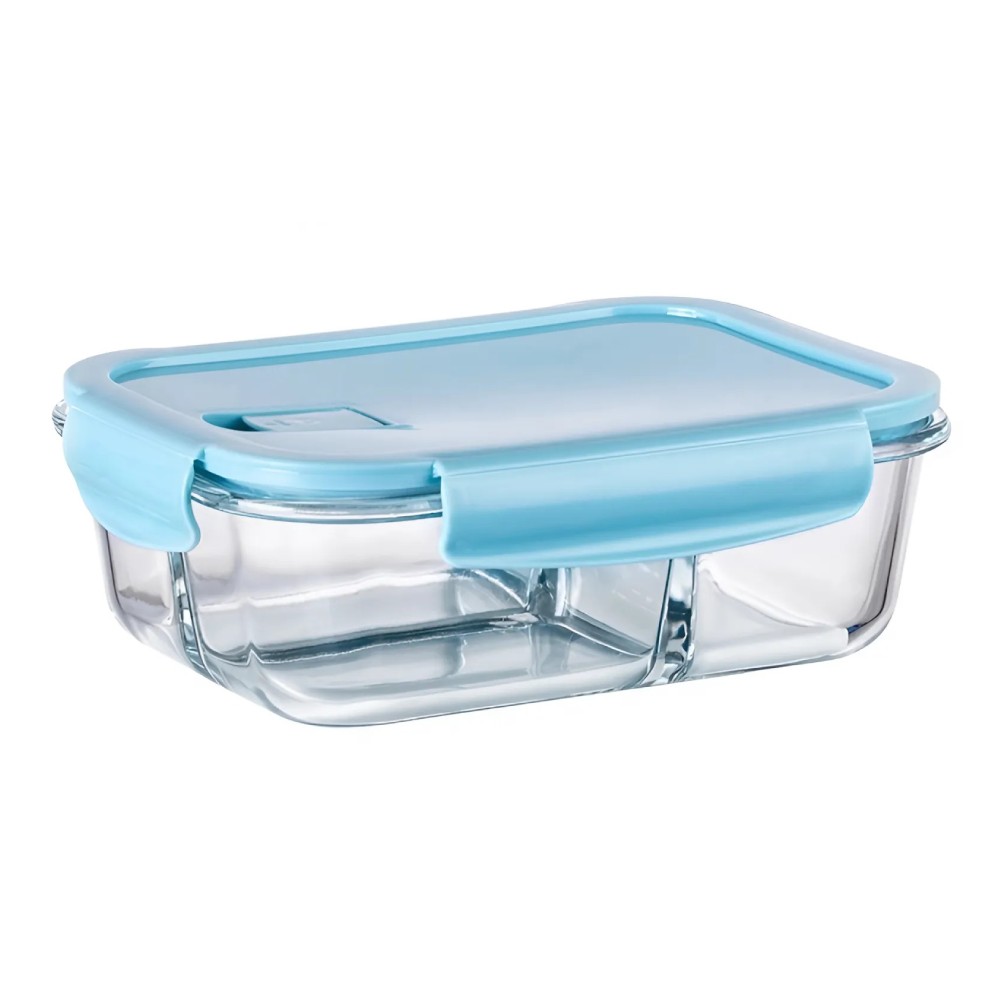 Hộp lạnh chữ nhật  thủy tinh 410ML BX1003