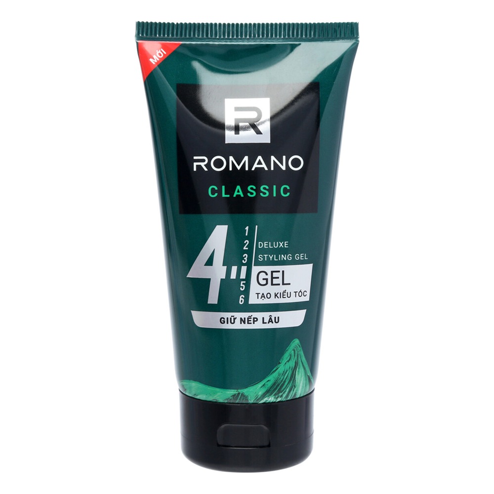 Gel vuốt tóc Romano  vuốt tóc mềm 150ml