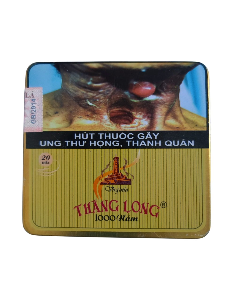 Thuốc lá Thăng Long hộp thiếc  