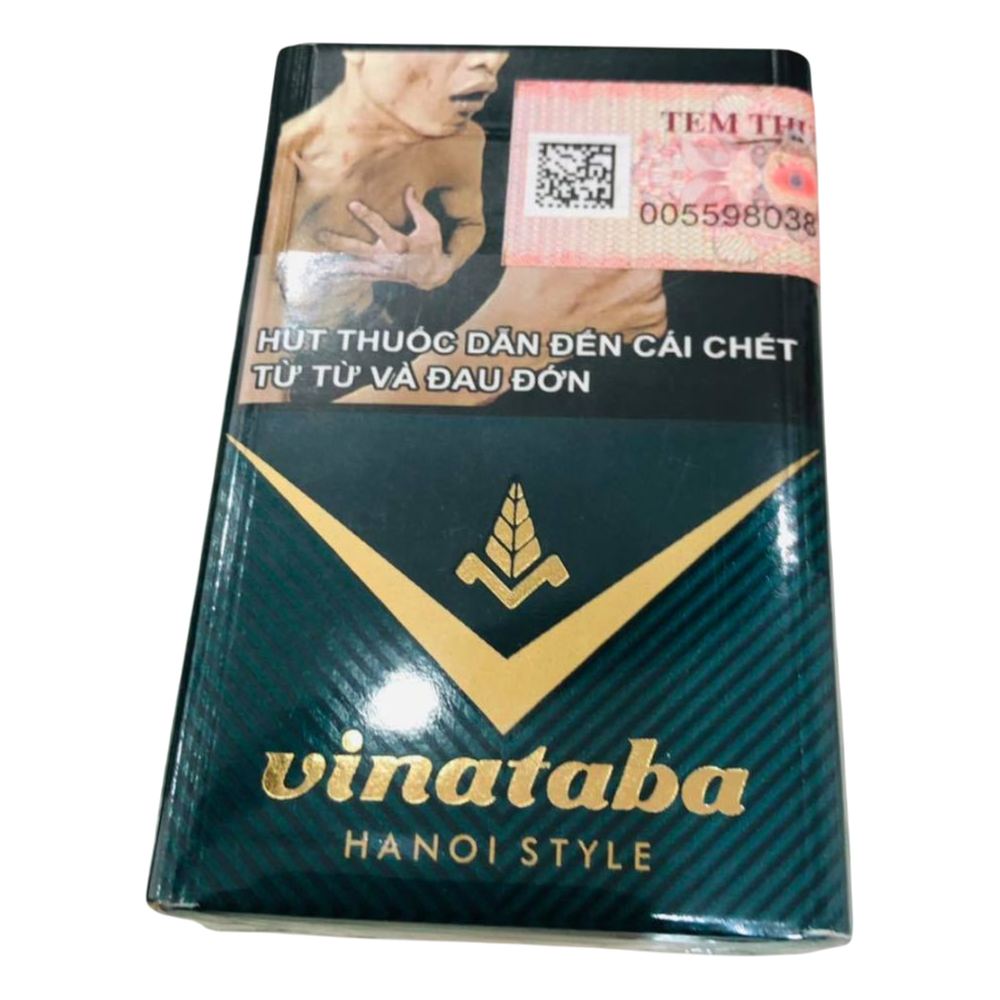 Thuốc lá Vinataba xanh  