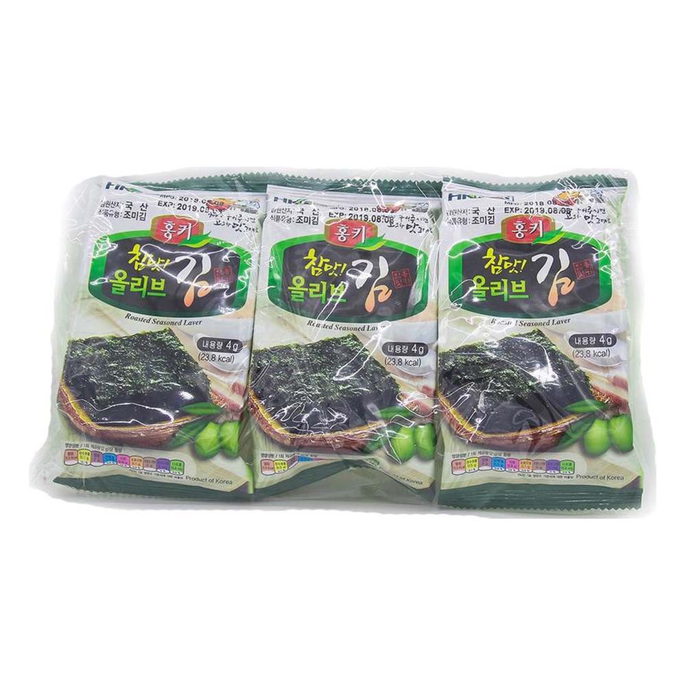 Rong biển nướng dầu Oliu DHD  gói 4gr*6