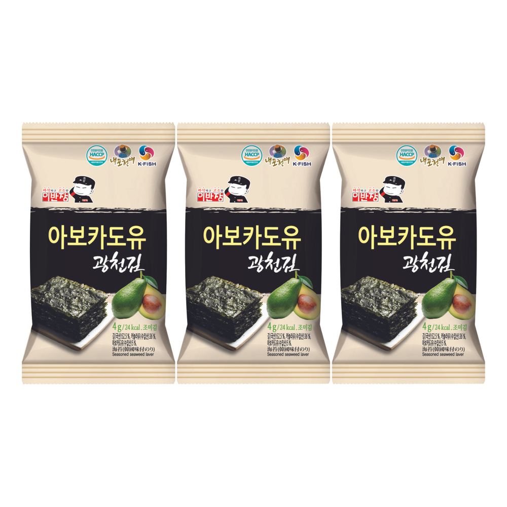 Rong biển ăn liền vị bơ lốc 3 gói*4gr/24 DHD