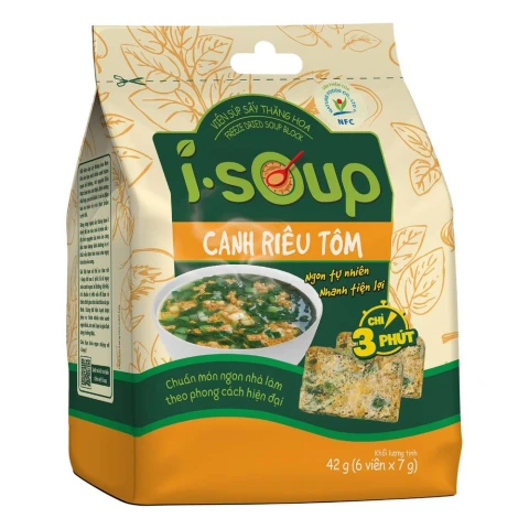 Canh  I- Soup riêu tôm 42gr