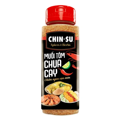 Muối tôm chua cay Chin-Su 120gr/12