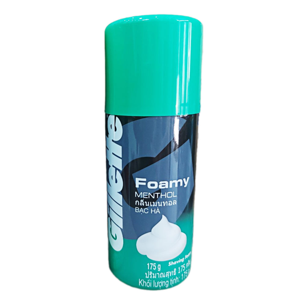 Bọt cạo râu Gillette bạc hà 175g 