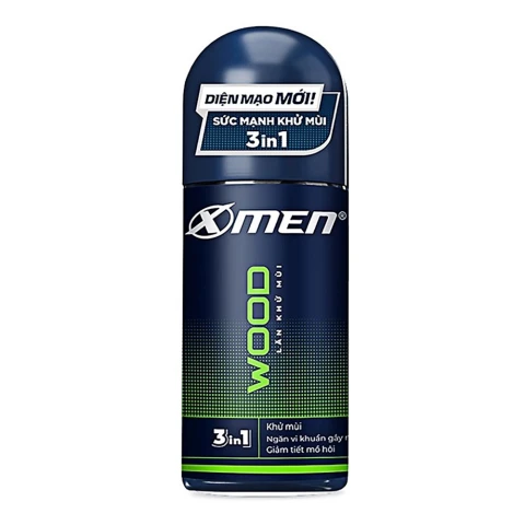 Lăn khử mùi Xmen Wood 50ml