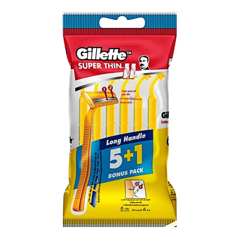 Dao cao râu Gillette vàng Gillette 5+1  