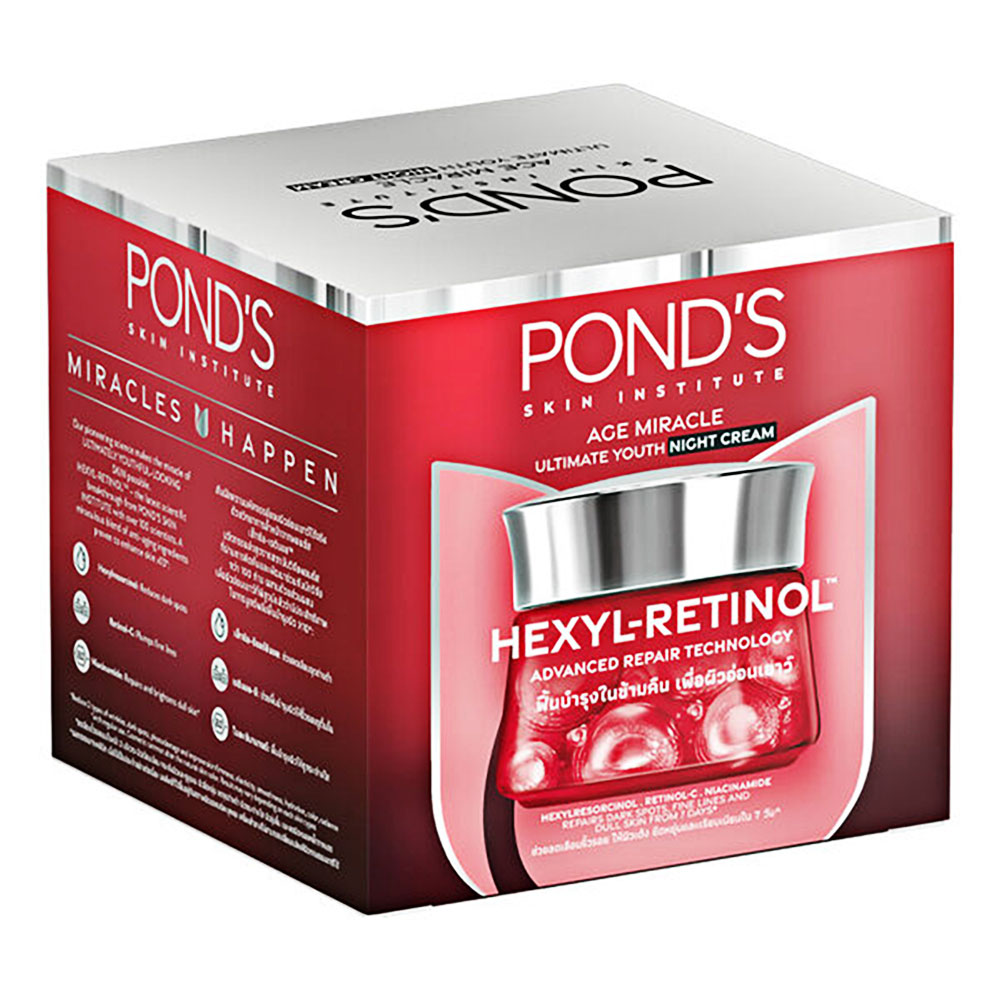Kem dưỡng da Pond mờ đốm nâu và nếp nhăn đêm 45g 