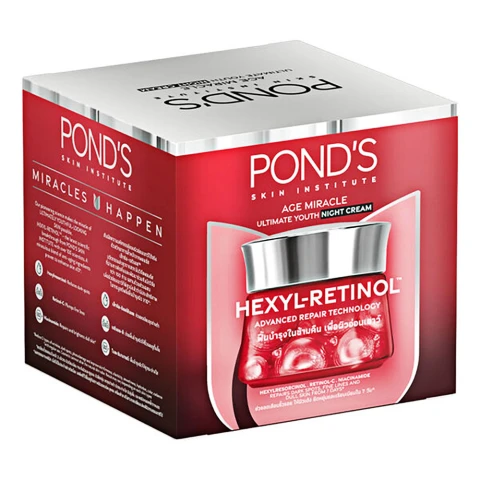 Kem dưỡng da Pond mờ đốm nâu và nếp nhăn đêm 45g 