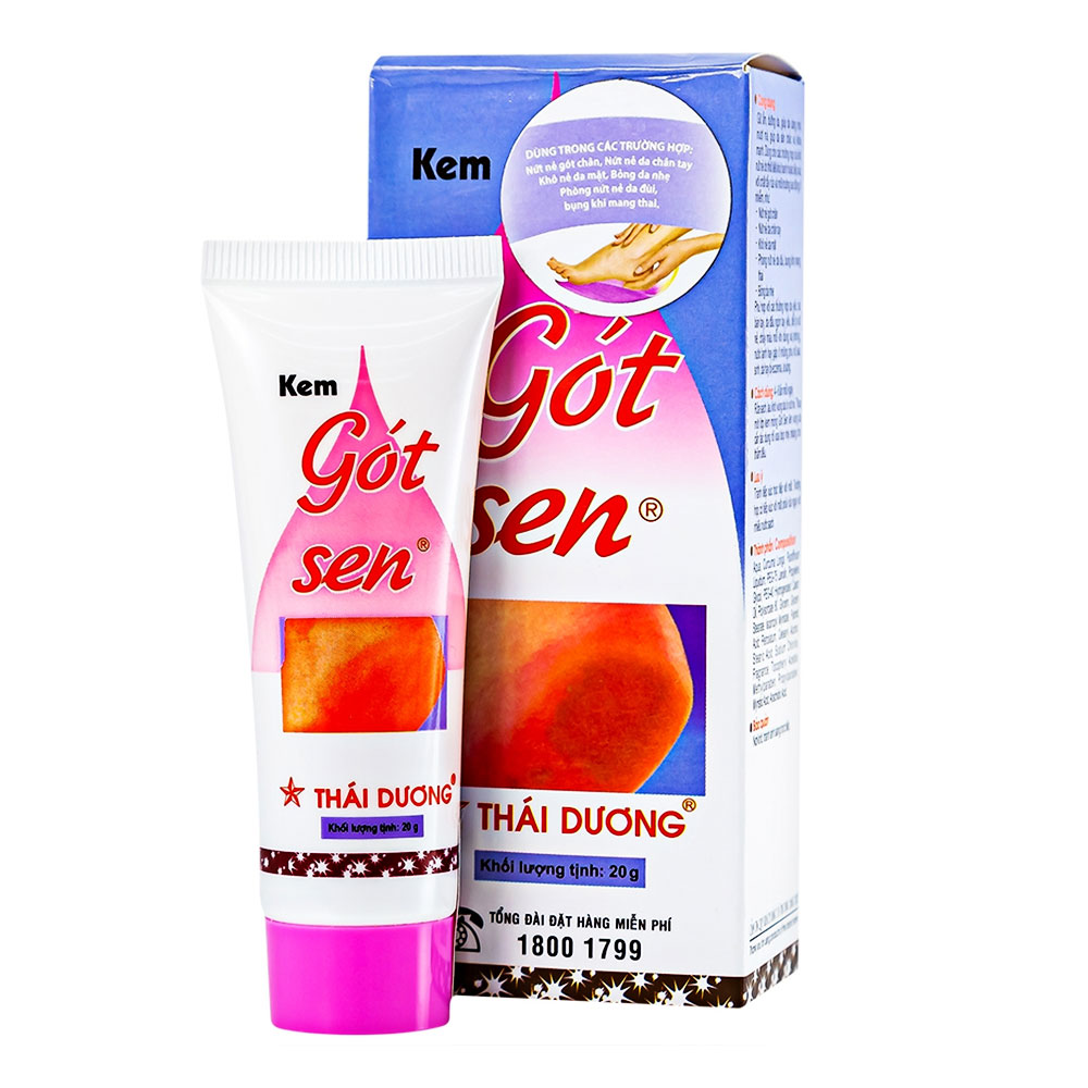 Kem dưỡng da Thái Dương gót sen  