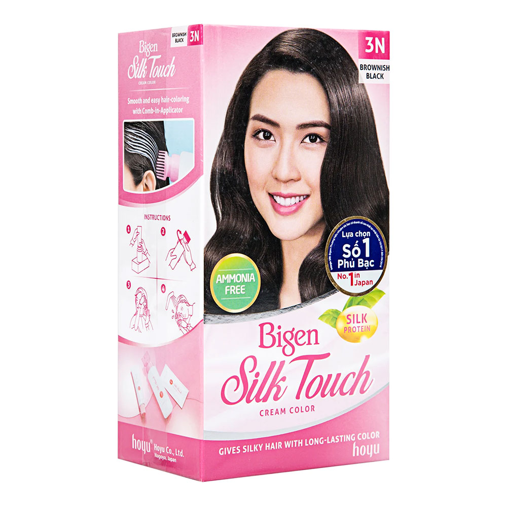 Thuốc nhuộm tóc Bigen 3N nâu đen  
