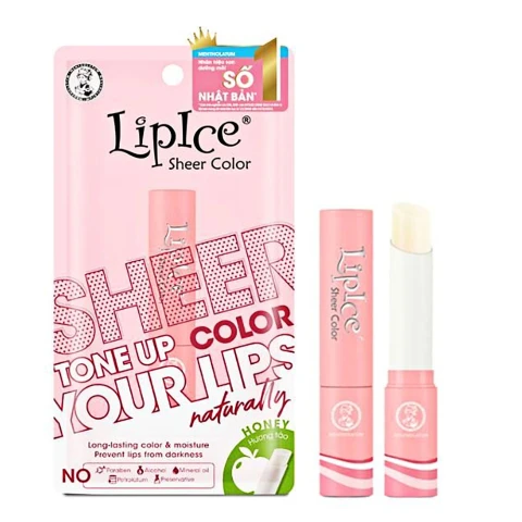 Son màu Lipice sheer color hương táo 2g 