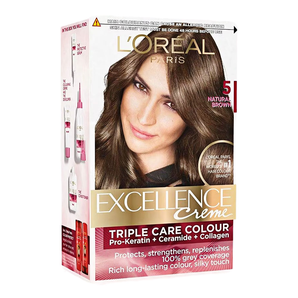 Nhuôm Loreal 5-nâu sáng 172ml