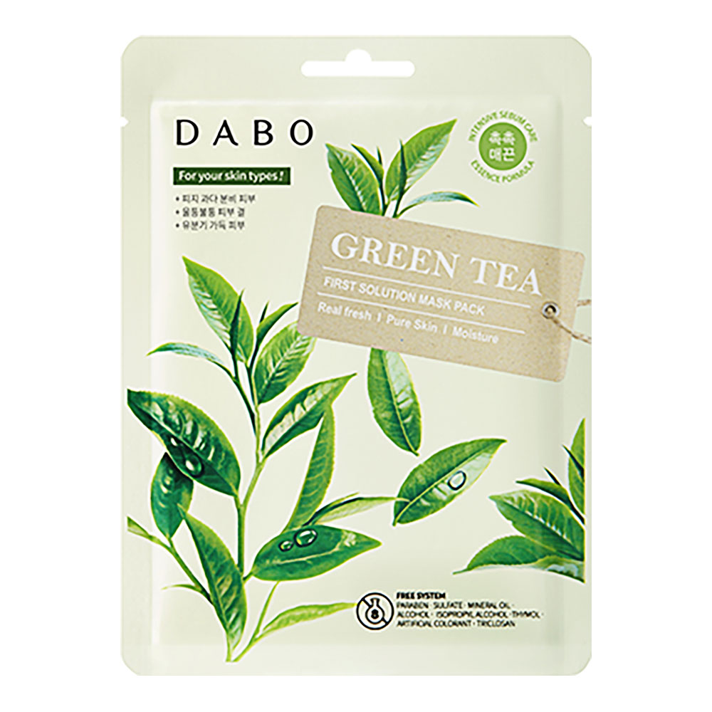 Đắp mặt nạ Dabo  tinh trà xanh 23g 
