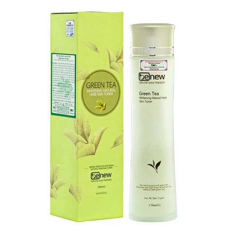 Nước hoa hồng Benew trà xanh  Green tea 150ml 