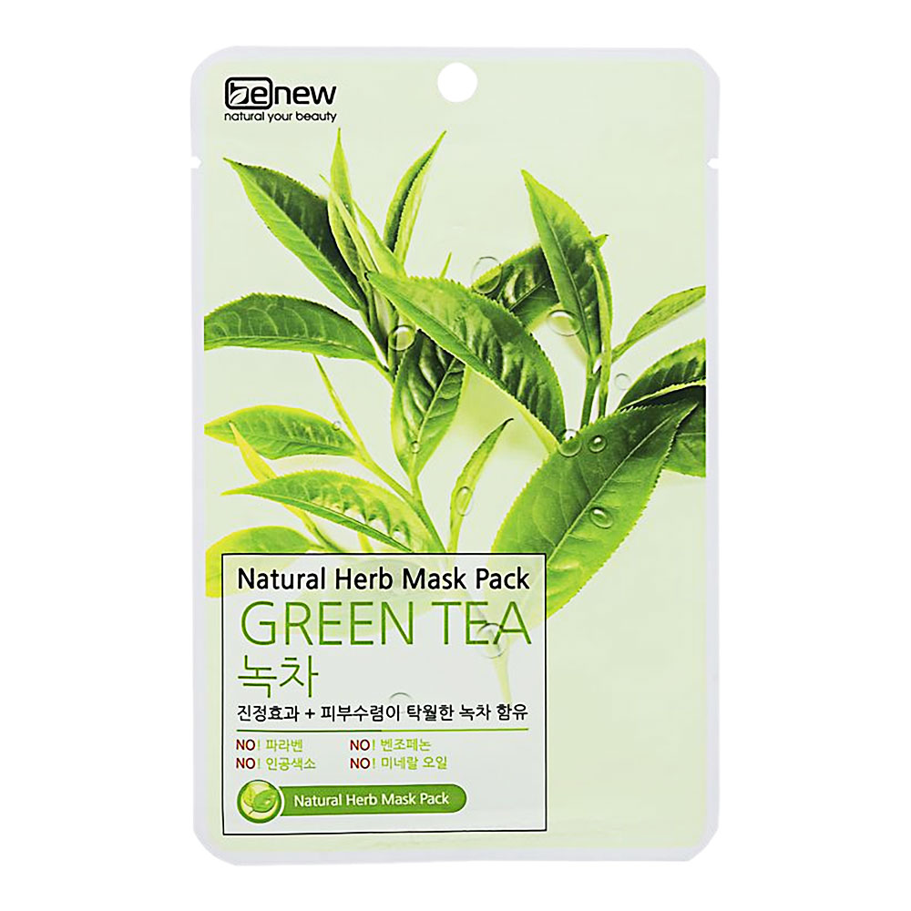 Đắp mặt nạ Benew Nature trà xanh 22ml 