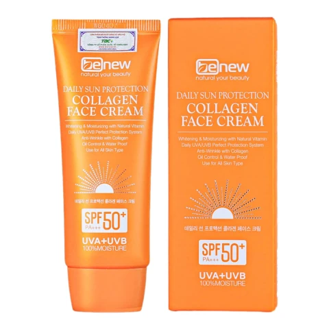 Kem chống nắng Benew Daily sun Protection cho da mặt 70ml 