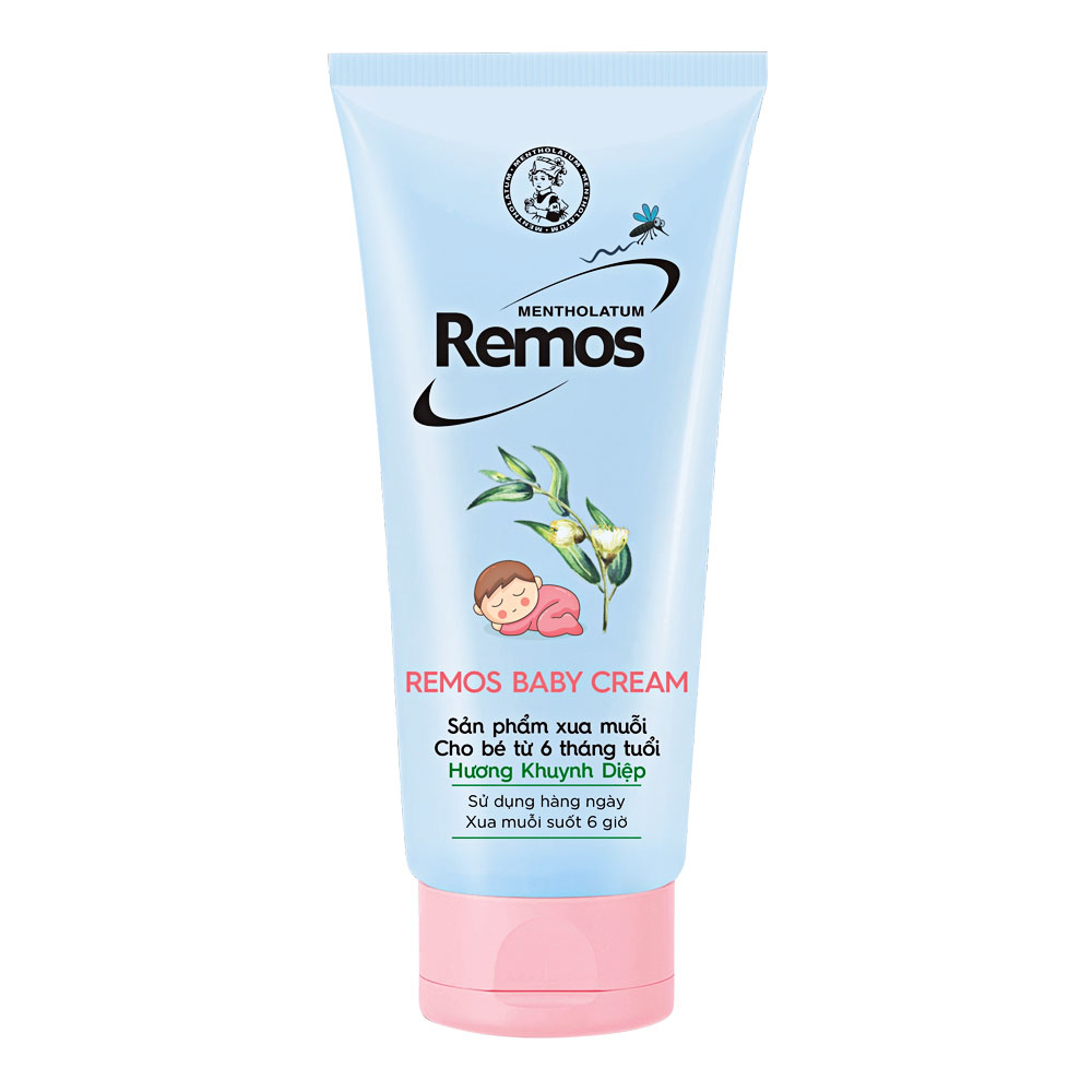 Kem chống muỗi Remos Baby hương khuynh điệp 70g 