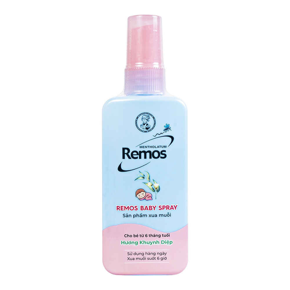 Xịt chống muỗi Remos hương khung điệp 70ml 
