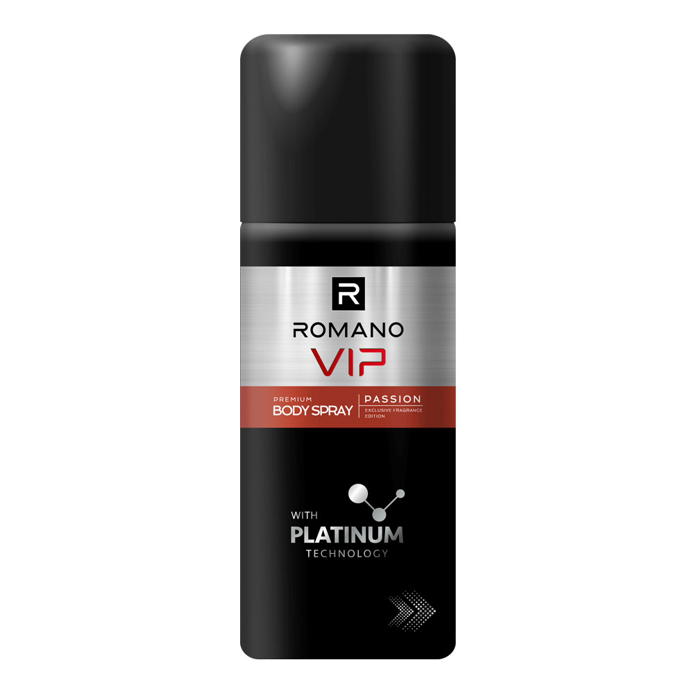 Xịt ngăn mùi toàn thân Romano ngăn mùi toàn thân vip passion 150ml